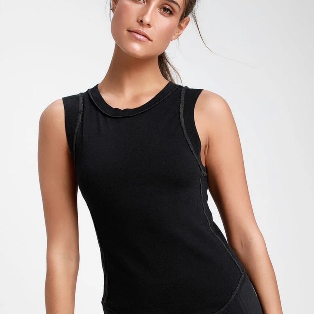 Free People Tank Black Women size small